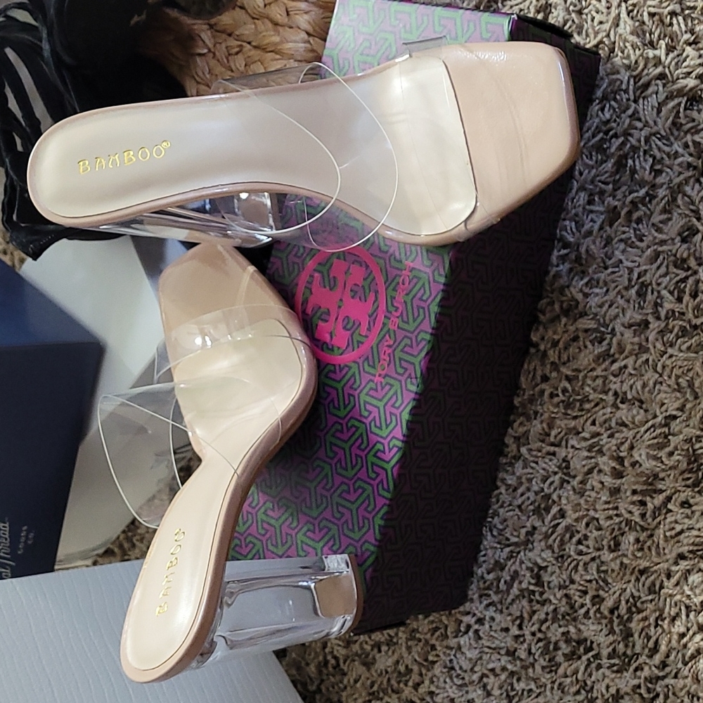 Clear shoes